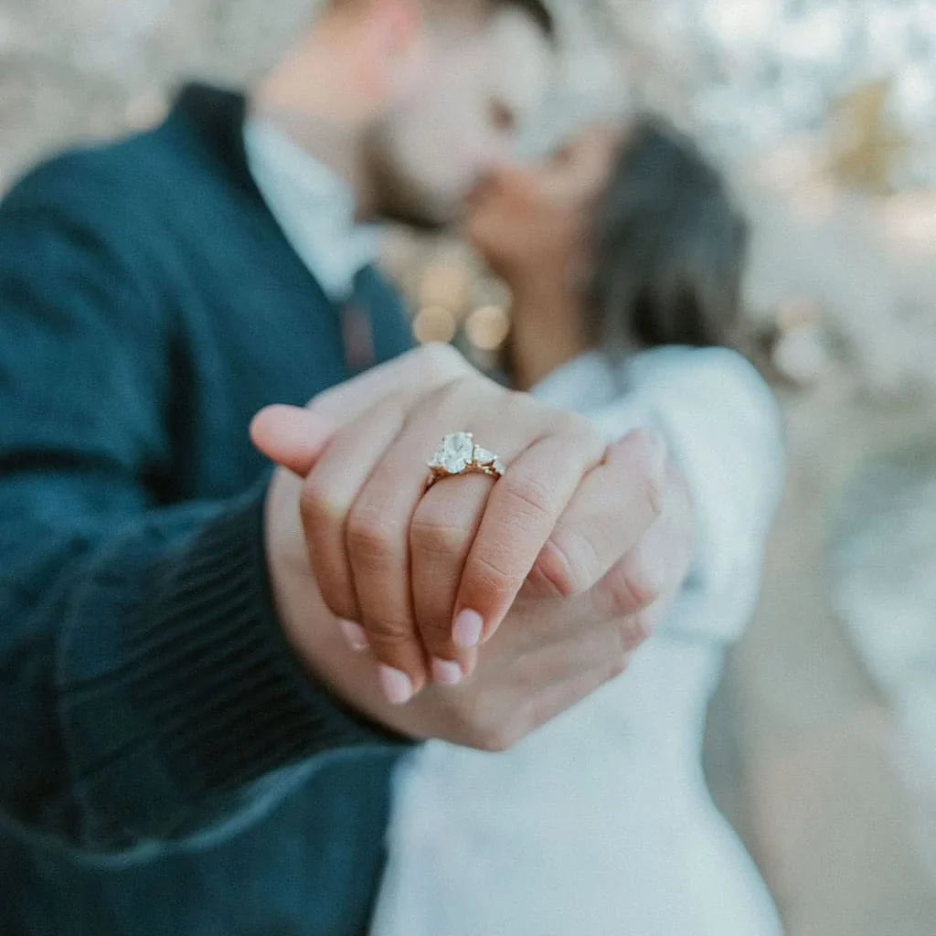 Why Choose an Oval Diamond Ring in Rose Gold