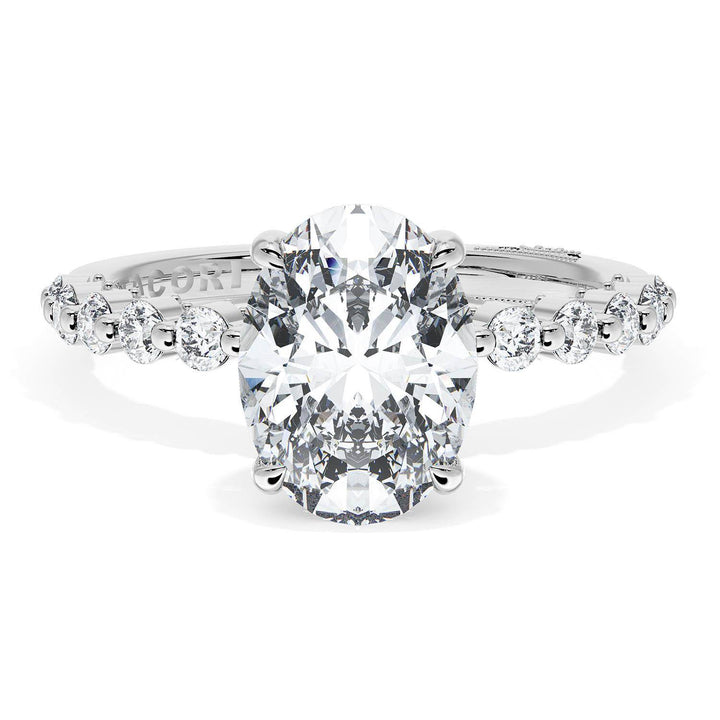 Oval Solitaire Engagement Ring