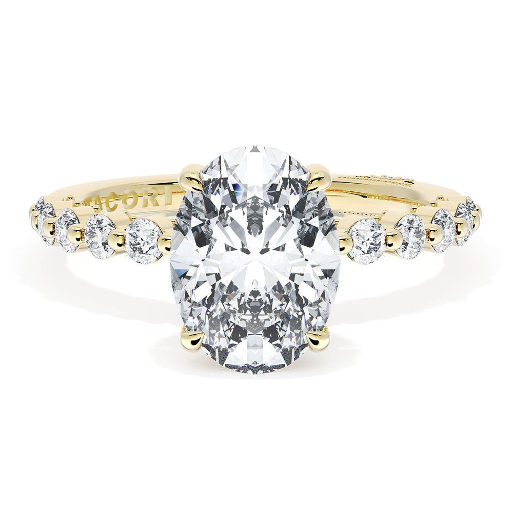 Oval Solitaire Engagement Ring