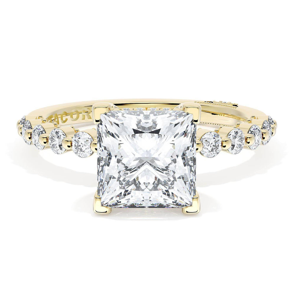 Princess Solitaire Engagement Ring