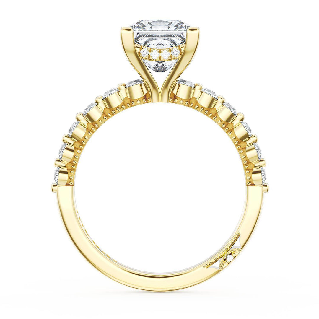 Princess Solitaire Engagement Ring