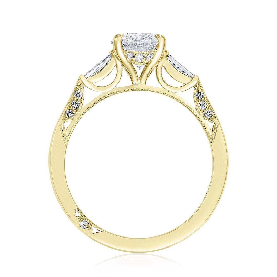Oval 3-Stone Engagement Ring