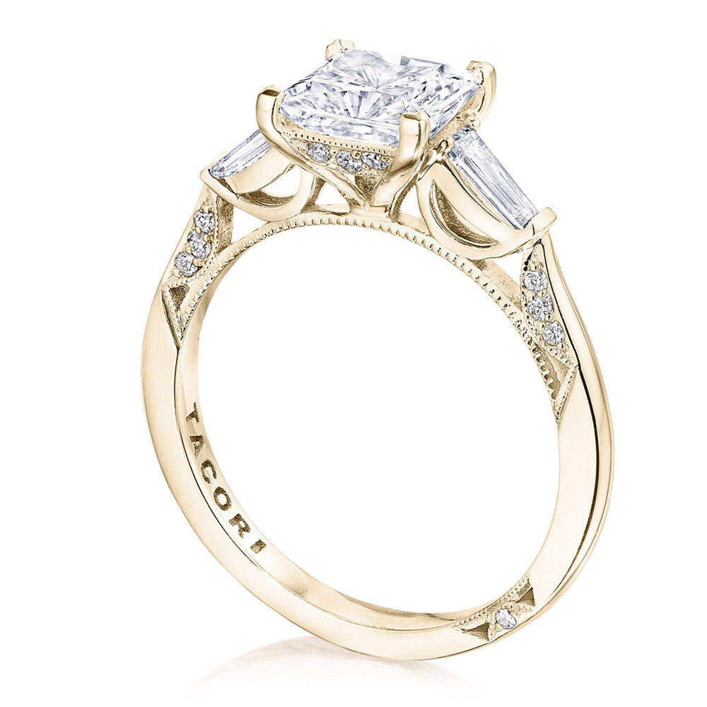 Princess 3-Stone Engagement Ring