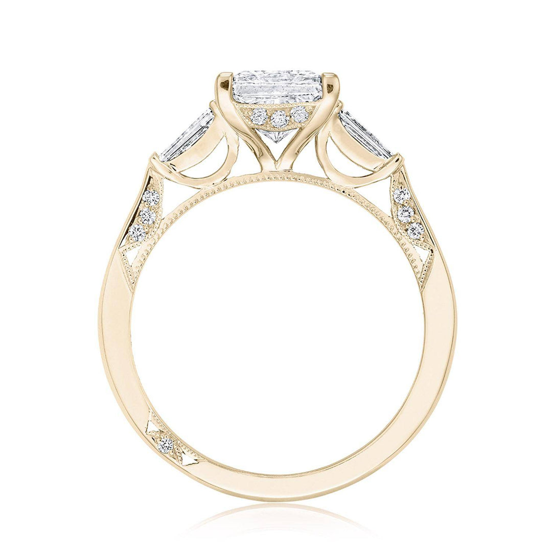 Princess 3-Stone Engagement Ring