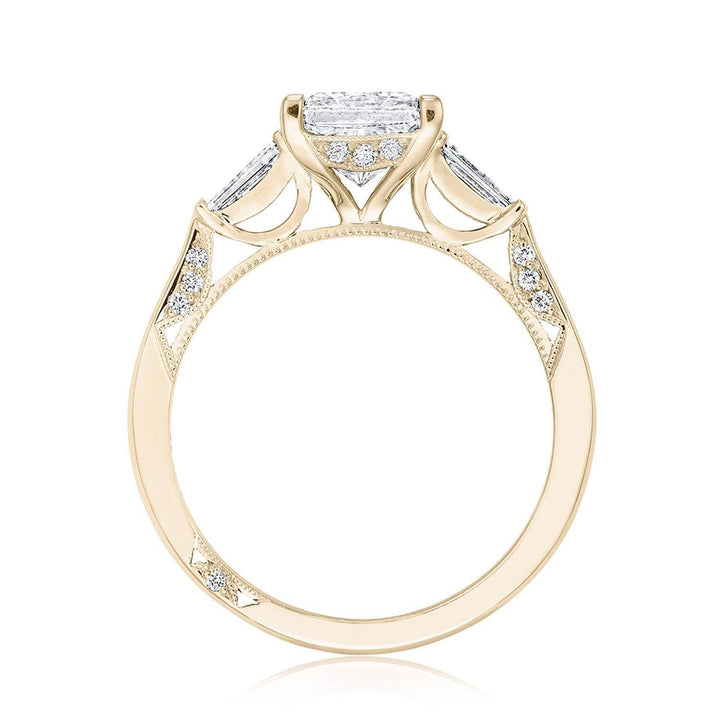 Princess 3-Stone Engagement Ring