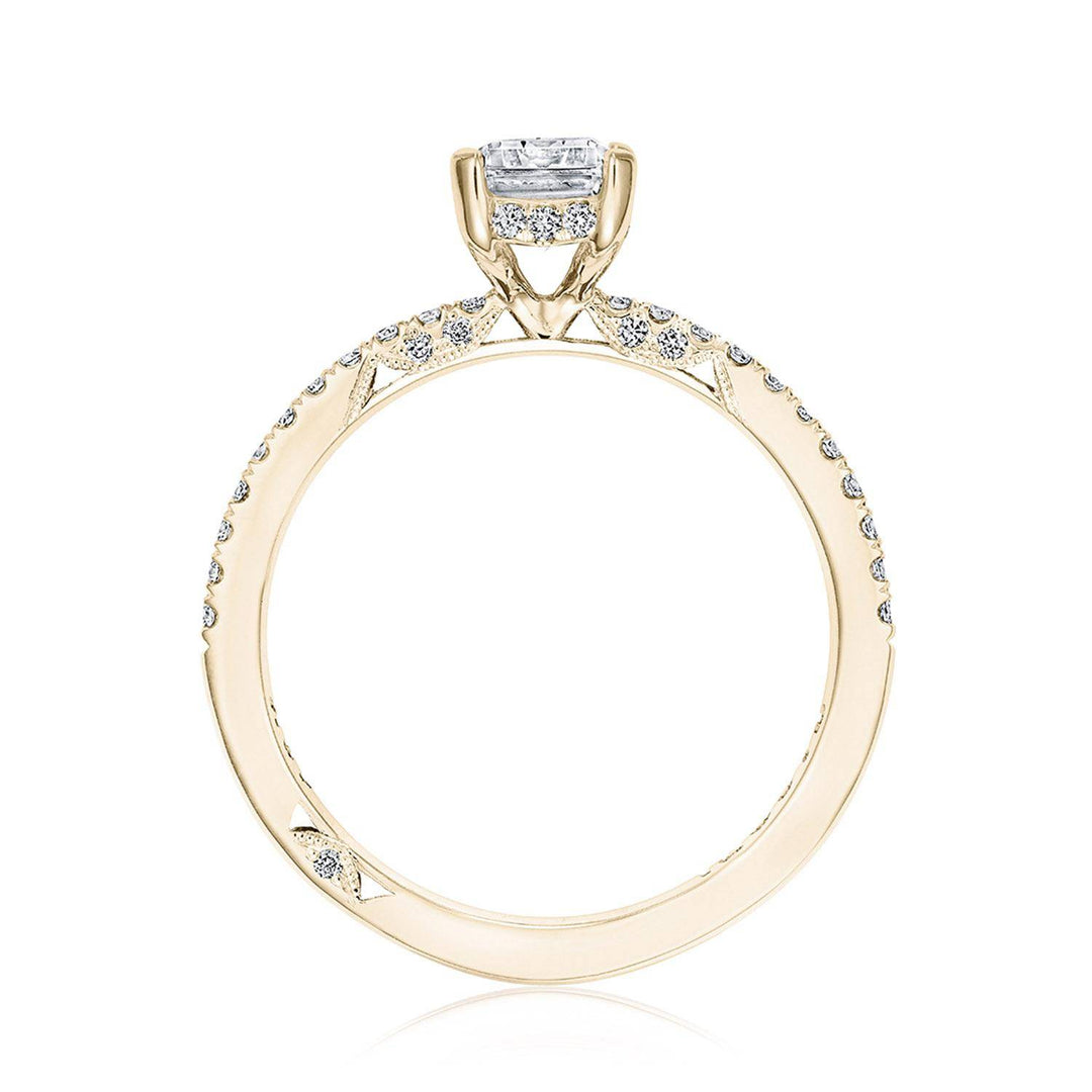 Emerald Solitaire Engagement Ring
