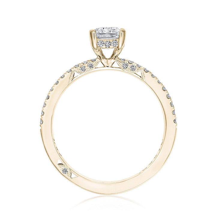 Emerald Solitaire Engagement Ring