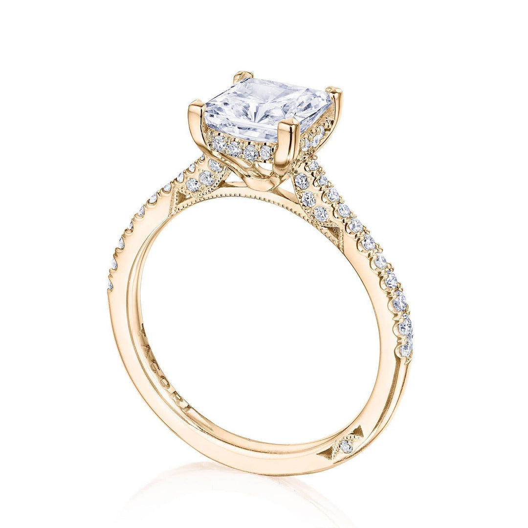 Princess Solitaire Engagement Ring