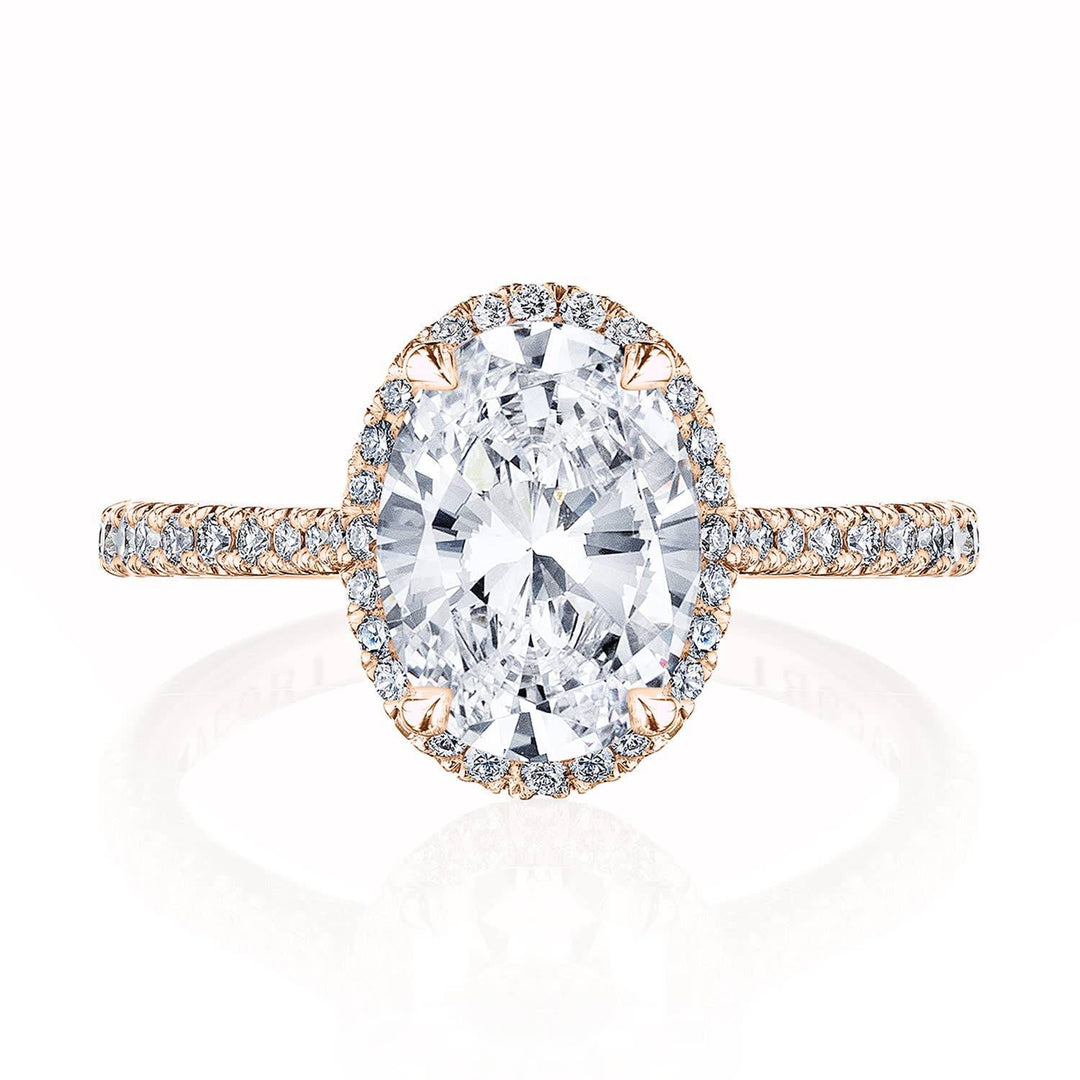 Oval Bloom Engagement Ring