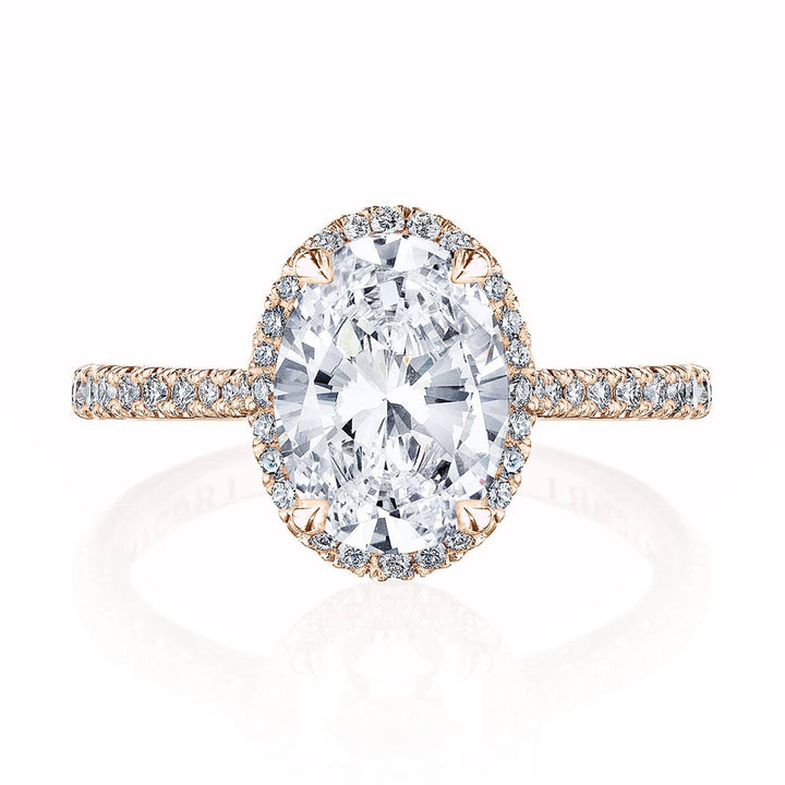 Oval Bloom Engagement Ring