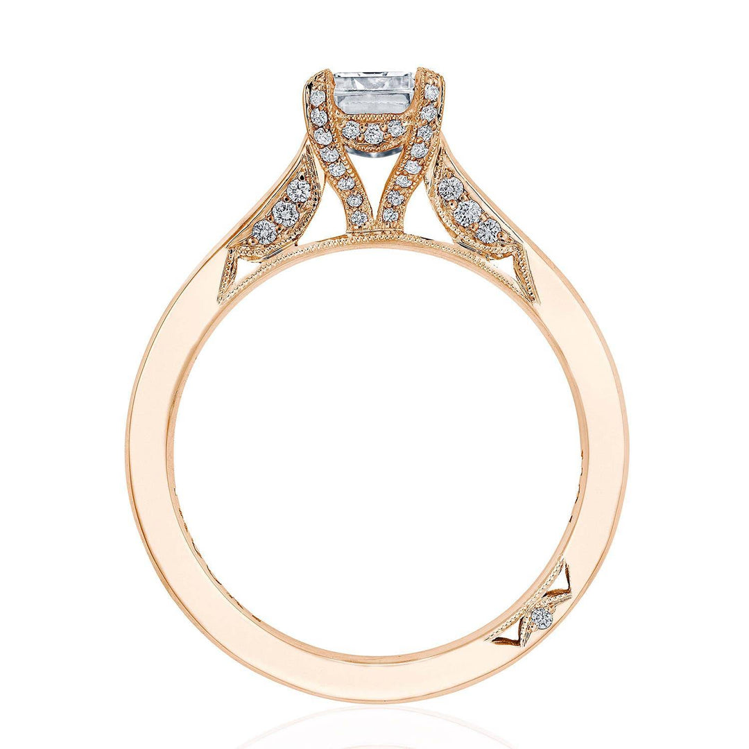 Emerald Solitaire Engagement Ring