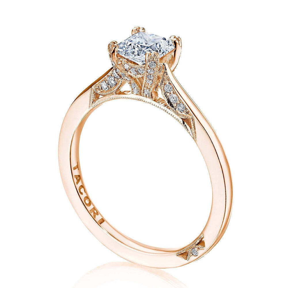 Princess Solitaire Engagement Ring