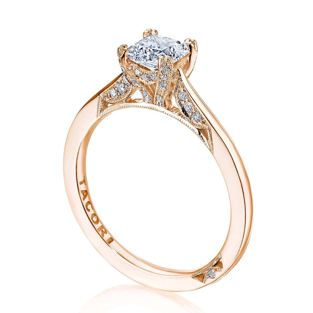 Princess Solitaire Engagement Ring