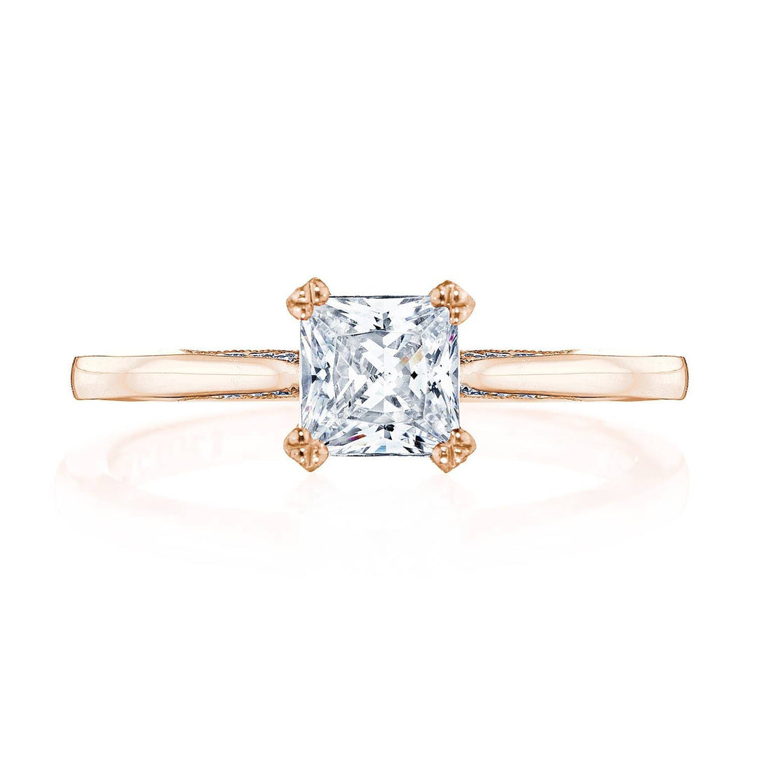 Princess Solitaire Engagement Ring