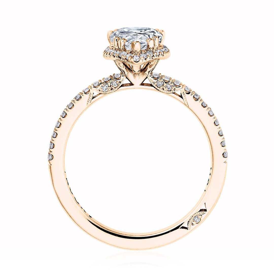 Pear Bloom Engagement Ring