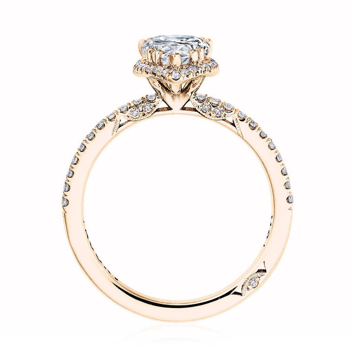 Pear Bloom Engagement Ring