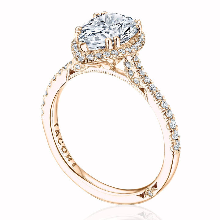 Round Bloom Engagement Ring