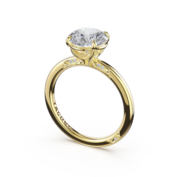 Round Solitaire Engagement Ring