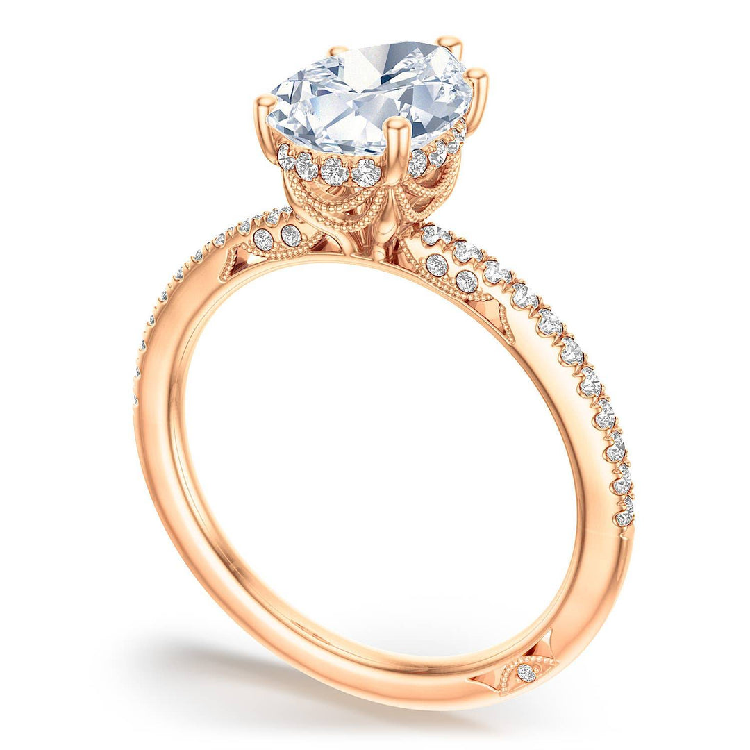 Pear Solitaire Engagement Ring