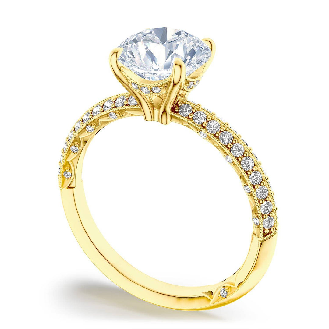 Round Solitaire Engagement Ring