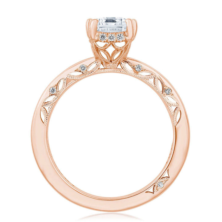 Emerald Solitaire Engagement Ring