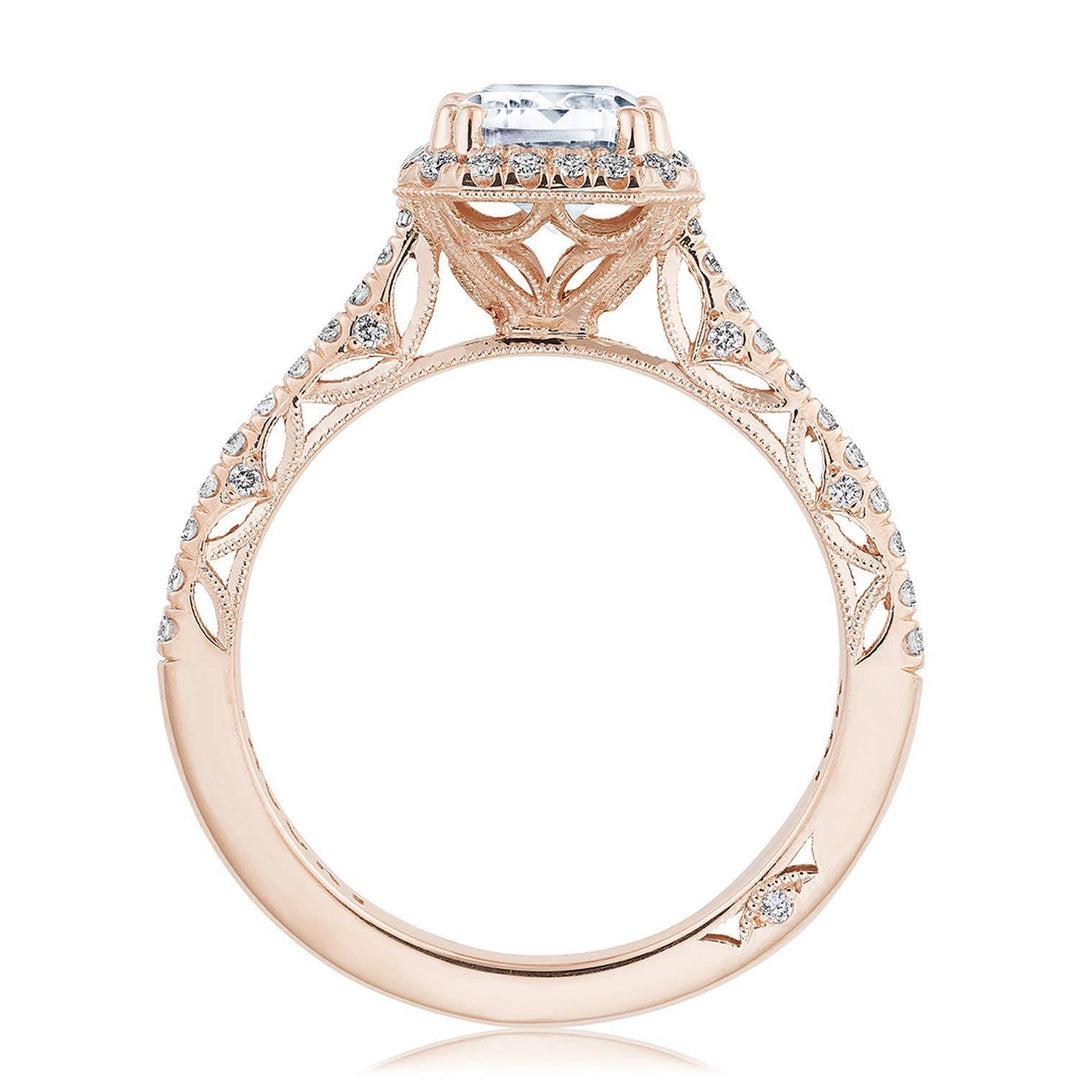 Emerald Bloom Engagement Ring