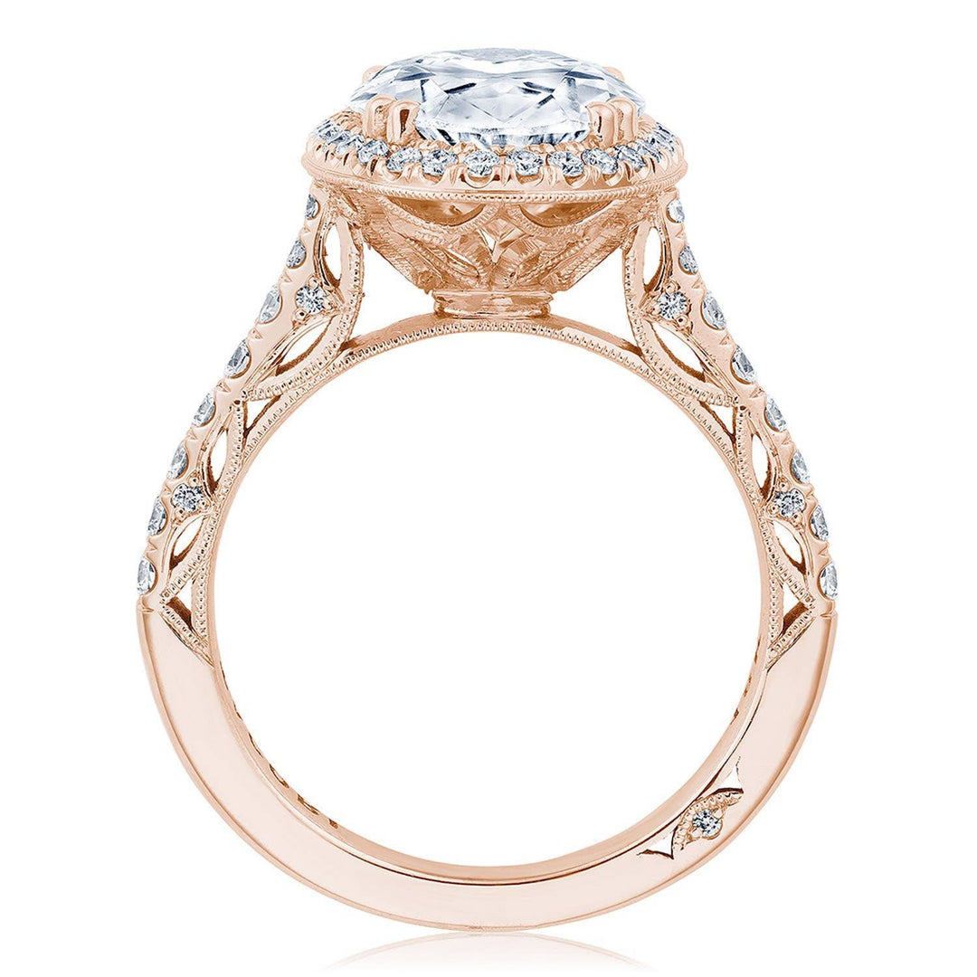 Oval Bloom Engagement Ring
