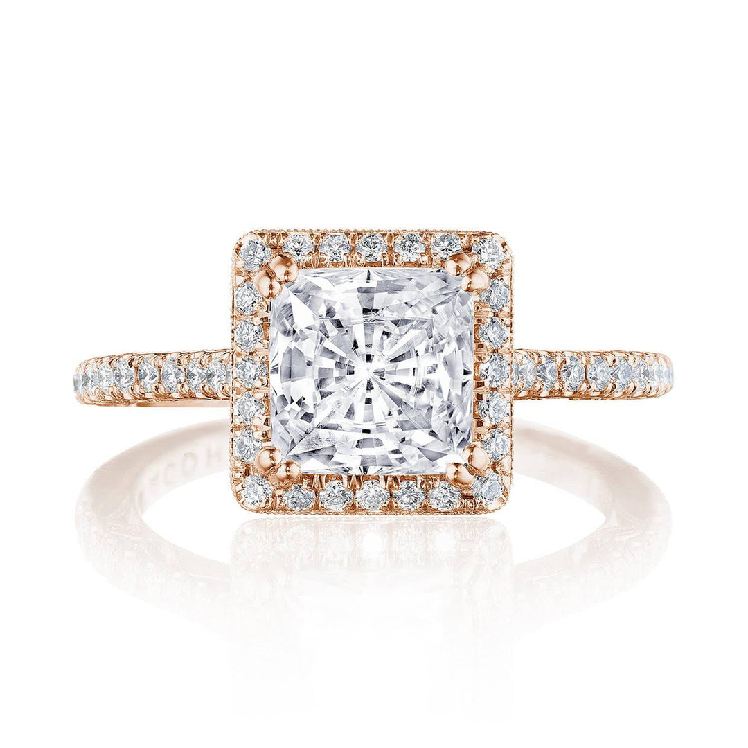 Princess Bloom Engagement Ring