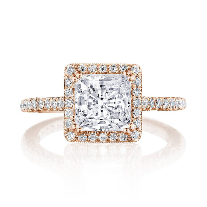 Princess Bloom Engagement Ring
