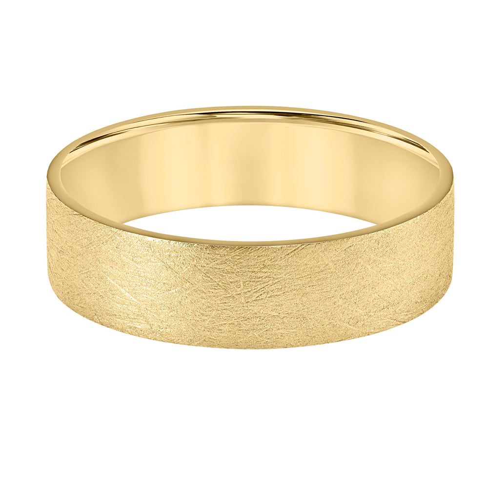 Carved Wedding Band