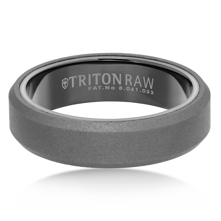 PURE SHINE - Flat profile with innovative raw matte finish with beveled edge and high shine black nanoteck coating inside