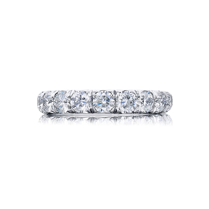 Elegance Elevated: Stunning Cut Down Diamond Eternity Band
