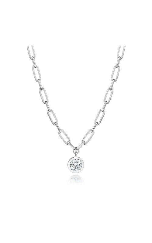 Petite Diamond Link Necklace - 1.54ct