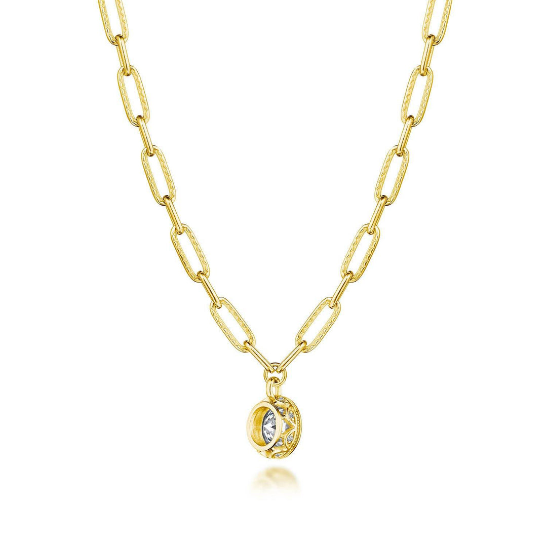 Petite Diamond Link Necklace - 1.54ct