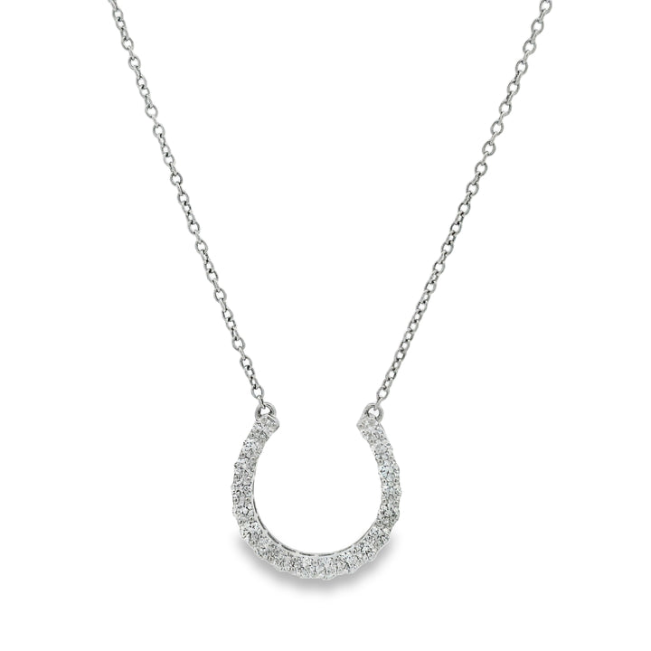 Horseshoe Diamond Necklace