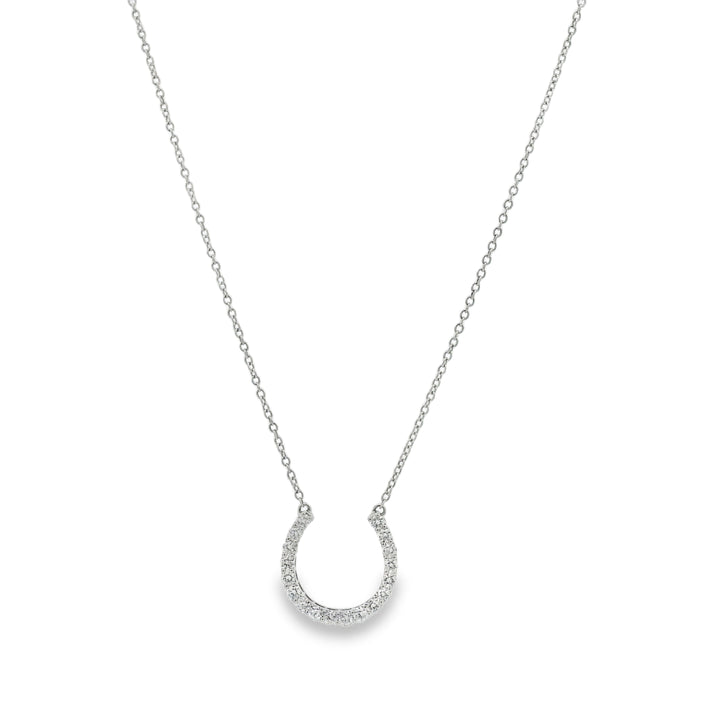 Horseshoe Diamond Necklace