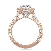 Round Bloom Engagement Ring