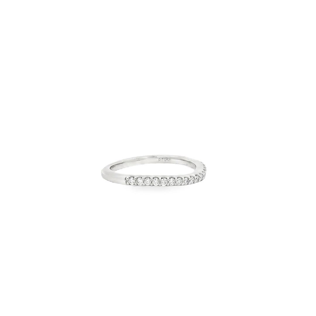 Wed Fit Half Eternity Band