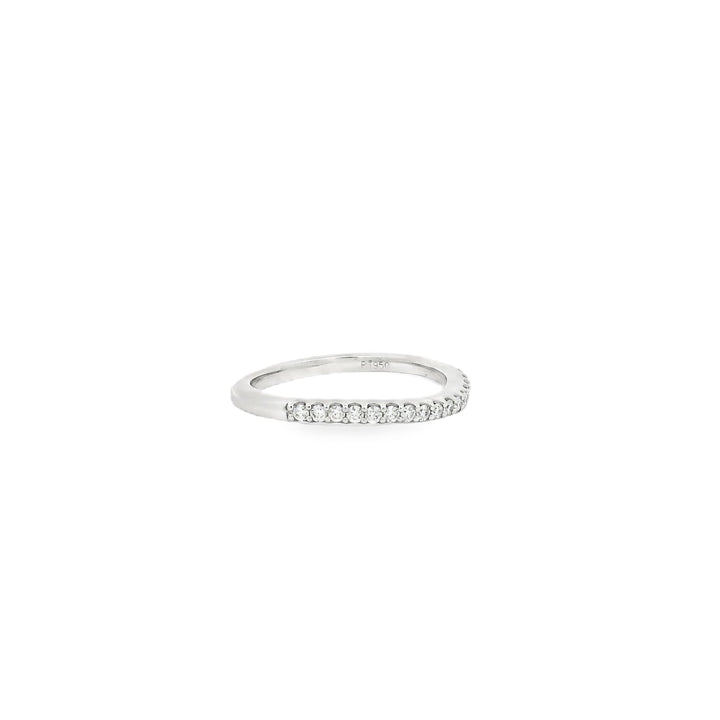 Wed Fit Half Eternity Band