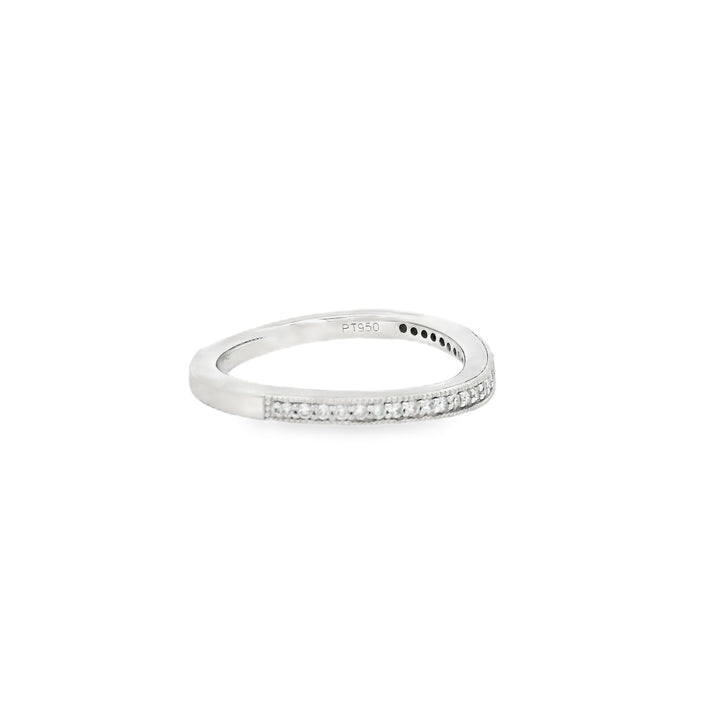 Wed Fit Half Eternity Band