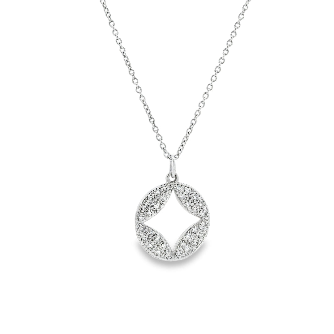 Pavé Pendant Necklace