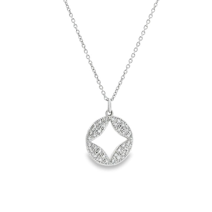 Pavé Pendant Necklace
