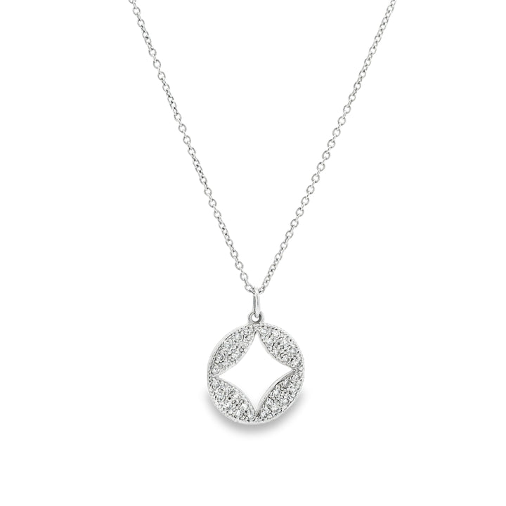 Pavé Pendant Necklace