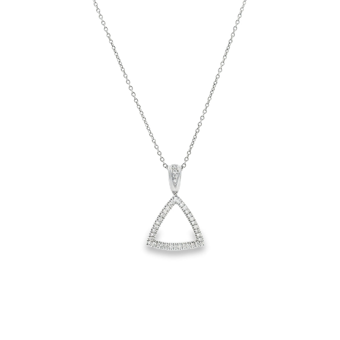 Hollow Triangle Necklace