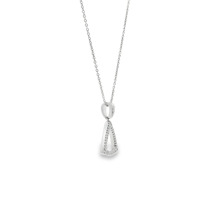 Hollow Triangle Necklace