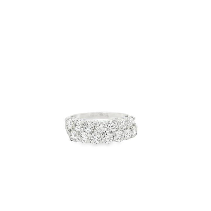 Double Row Diamond Band