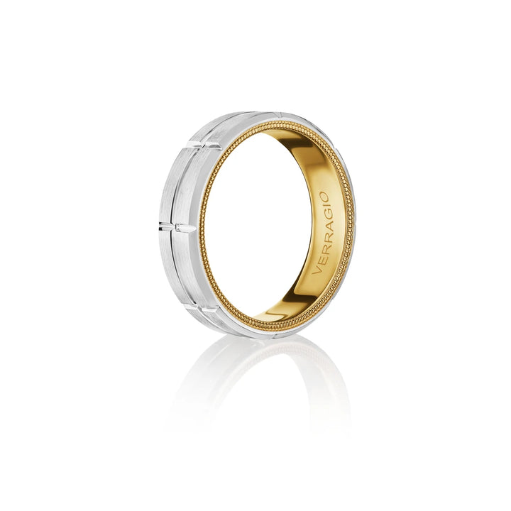 Vw 6026 14K Two Tone White Gold Yellow Gold