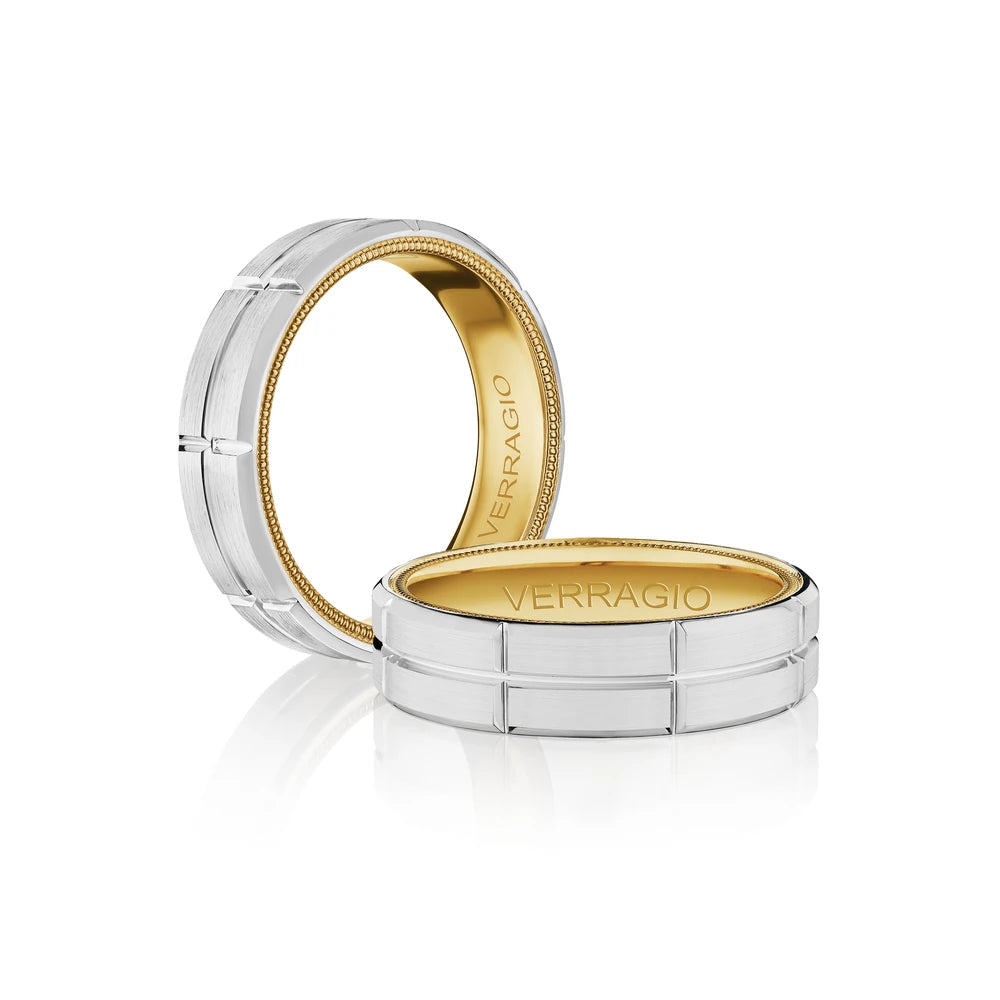 Vw 6026 14K Two Tone White Gold Yellow Gold