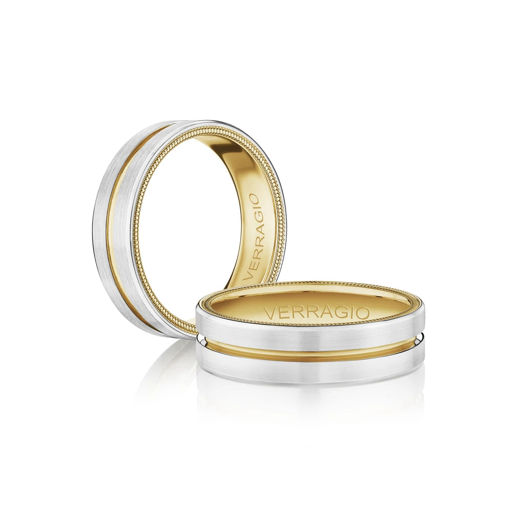 Vw 6121 14K Two Tone White Gold Yellow Gold