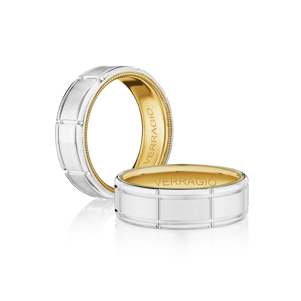 Vw 7011 14K Two Tone White Gold Yellow Gold